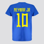 Camisa Infantil Brasil 10 Neymar Azul