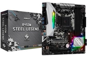 Placa-Mãe ASRock B450M Steel Legend