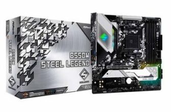 Placa-Mãe ASRock B550M Steel Legend