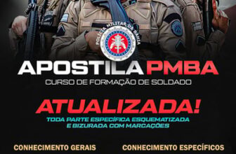 Apostila PMBA guia seu sucesso no concurso com pouco investimento