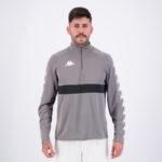 Blusão Kappa Omini Masculino Cinza