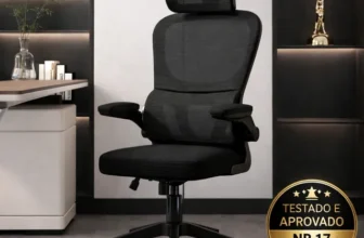 Cadeira Ergonômica Giratória para Escritório