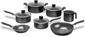 Conjunto de Panelas Brinox Ebony 7 Peças