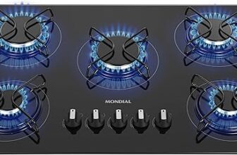 Cooktop a Gás 5 Bocas Mondial CTG-02