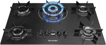 Cooktop Mueller 5 Bocas Tripla Chama