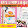 Transforme quadros infantis editáveis em renda extra