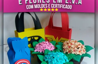 Aprenda a criar lembrancinhas e flores em EVA