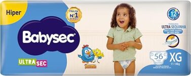 Fralda Babysec Ultrasec Galinha Pintadinha XG