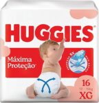 Fralda Huggies Máxima Proteção XG 16 Unidades