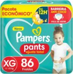 Fralda Pampers Pants Ajuste Total XG