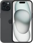 iPhone 15 Preto com 128 GB de Armazenamento