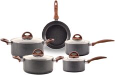 Jogo de Panelas Antiaderente Brinox 5 Peças