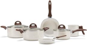Jogo de Panelas Antiaderente Brinox 6 Peças