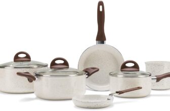 Jogo de Panelas Antiaderente Brinox 6 Peças