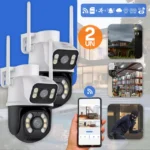 Kit de Segurança Wi-Fi 2 Câmeras HD