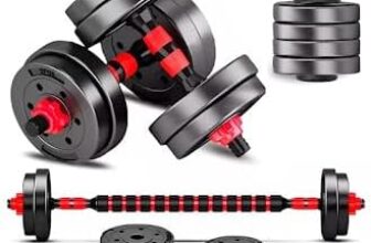 Kit Halteres 6 em 1 Ajustável Musculação