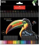 Lápis de Cor Ecolápis Faber-Castell com 24 Cores