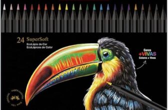 Lápis de Cor Ecolápis Faber-Castell com 24 Cores
