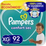 Pampers Confort Sec Fralda Descartável XG
