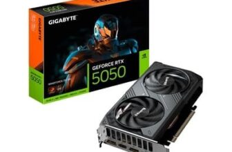 Placa de Vídeo Gigabyte RTX 5050 Windforce OC
