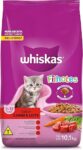 Ração Whiskas Carne e Leite para Filhotes