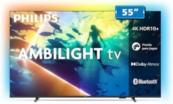 Smart TV Ambilight 55" 4K Philips