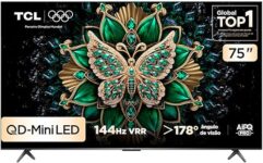 Smart TV TCL 75 Polegadas 4K Mini LED