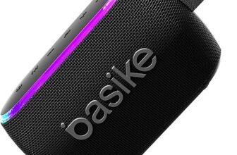 Caixa de Som Portátil Bluetooth 5.3 com RGB