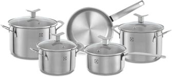 Conjunto de Panelas Electrolux em Aço Inoxidável