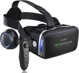 Óculos VR com Fones de Ouvido Estéreo