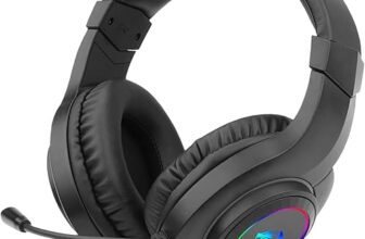 Headset Gamer Redragon Hylas Preto RGB