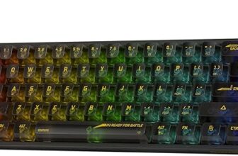Teclado Mecânico Gamer Redragon FIZZ CLEAR RGB