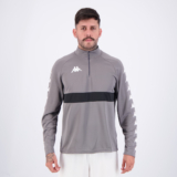Blusão Kappa Omini Masculino Cinza