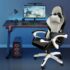 Cadeira Gamer Ergonomica com Apoio Branco