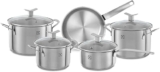 Conjunto de Panelas Electrolux em Aço Inoxidável