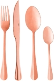 Faqueiro de Aço Inox Positano Rosé 24 Peças