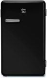 Frigobar Retrô Preto 95L Midea