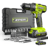 Furadeira de Impacto Zper 21V 17000 BPM