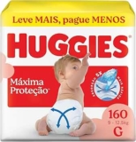 Huggies Fralda Descartável Supreme Care – 160 Unidades