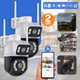 Kit de Segurança Wi-Fi 2 Câmeras HD