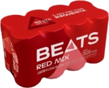 Pack de Bebidas Beats Red Mix – 8 Unidades