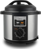 Panela de Pressão Mecanica 6L Inox Midea