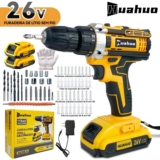 Parafusadeira Furadeira Sem Fio 26V Bivolt