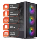 PC Gamer Forge com Ryzen 5 8500G