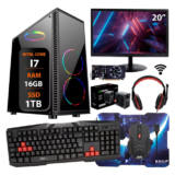 PC Gamer I7 4ª Geração com 16GB e SSD