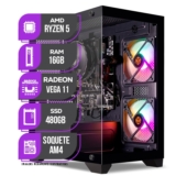 PC Gamer Mancer com Ryzen 5 e SSD