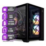 PC Gamer Mancer com Ryzen 7 e RTX 5060