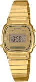Relógio Casio Vintage Dourado Digital