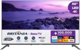 Smart TV 50” Britânia Roku 4K LED