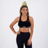 Top Puma Sem Costura Feminino Preto